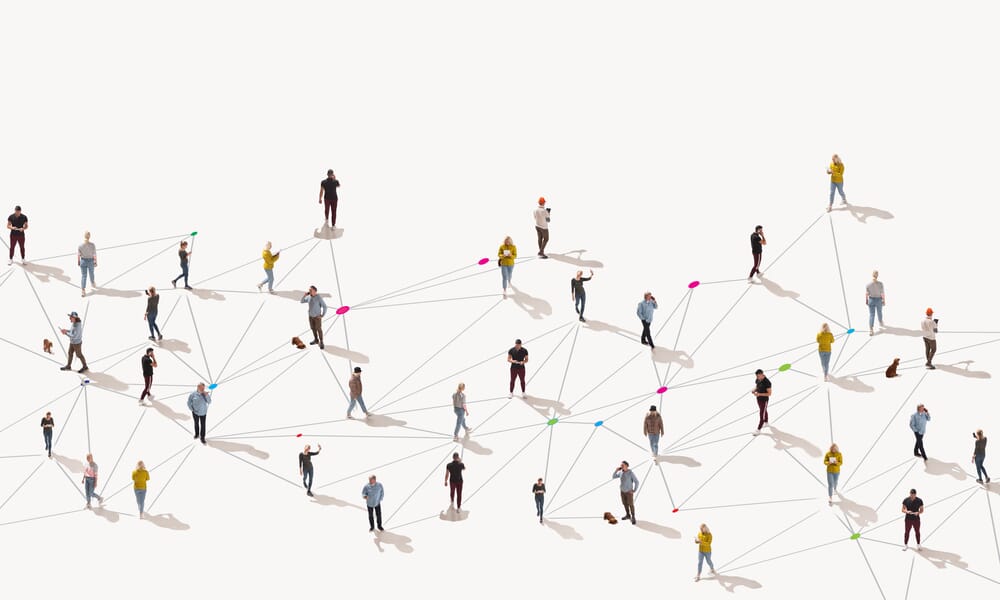 Networking-people-map